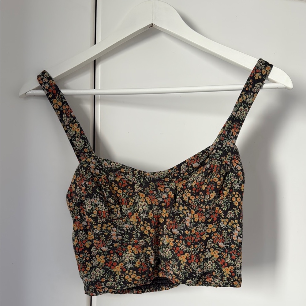 Urban Outfitters Floral Print Women's Crop Top